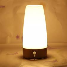 Wireless Indoor Led Night Light Desk Table Lamp Motion Sensor Bedside Lamp Christmas Gift Battery Operated Walmart Com Walmart Com