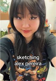 Sketching Alex Pereira: Art and Merch Inspired