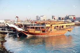 How to use pleasure in a sentence. A Row Of Qatari Dhows Tied Up In The Dhow Harbour Qatar Waiting Stock Photo Picture And Royalty Free Image Image 809852