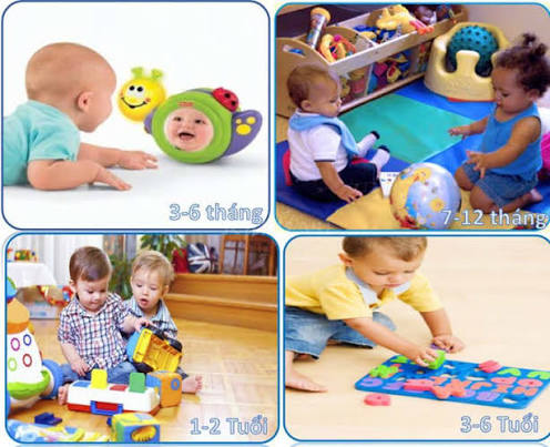 Lựa chọn đồ chơi phù hợp với độ tuổi bé - Góc cha mẹ