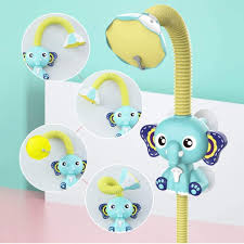 Whale bathroom baby bathroom bathroom sets nursery rocker whale nursery nursery toys little peanut elephant hooded spa towel | baby aspen. Kh Shower Bath Toys For Kids Bathtub Games Infant Electric Elephant Head Sucker Baby Accessories Water Games Adjustable Sprinkler In Tub Or Sink Bathroom For Boys Girls Buy Online At Best Price
