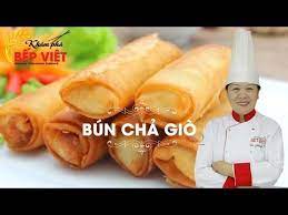 mon ngon bun chả gio kham pha bếp việt youtube bun chả ẩm thực nấu ăn