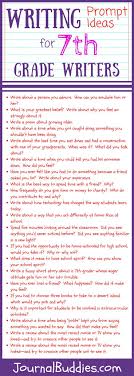 Writing Prompt Ideas For 7th Grade Writers Homeschool Writing Middle School Writing 7th Grade Writing