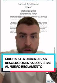 Información sobre la situación de solicitantes de asilo