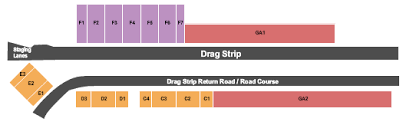 Pacific Raceways Seating Charts For All 2019 Events
