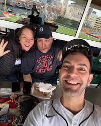 Big thanks to @betmgmcasino for an unforgettable time at the Tigers game in  Detroit last month! ⚾️ They hosted us in a private suite behind home plate  and gave me 6 extra