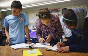 Newsela Syrian Refugee Children Continue Their Education At Public Schools In U S Teachers Classroom Management Preschool Kids Syrian Refugees Children