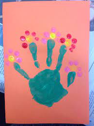 The night before mother's day, the store was packed with dads and kids grabbing a last minute gift for mom. Handprint Flower Mother S Day Cards Eyfs Diy Mother S Day Crafts Mothers Day Crafts Mother S Day Activities