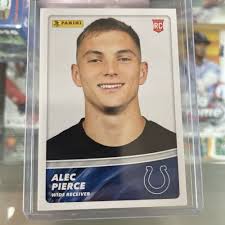 2022 NFL Sticker and Card Collection Card Base #94 Alec Pierce