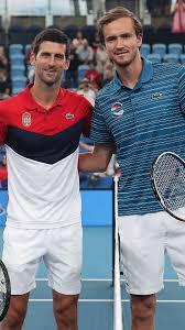 Attempting to be the aggressor in the ao 2021 final against daniil medvedev, novak djokovic returned second serves from higher up in the court, and with more power, and achieved resounding results. It Is Novak Djokovic Who Has All The Pressure Daniil Medvedev Ahead Of Australian Open Final