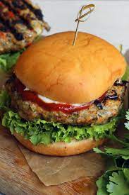 Shrimp Burgers Recipe Recipe Shrimp Burger Recipes Cooking