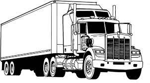 The ultimate christmas coloring pages for kids: Pin By Jennifer Oates On Illustrations Histoire Semi Trucks Truck Coloring Pages Truck Tattoo
