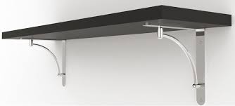 Hafele Polished Chrome Shelf Bracket 222x222mm Chrome Shelf Brackets Shelf Brackets Shelves