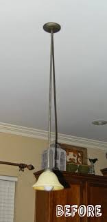How do you put a collar on a light fixture? An Easy Pendant Light Update Marci Schneider