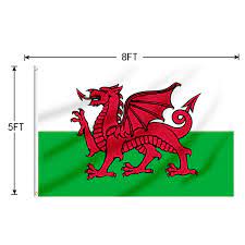 We spend almost 1/3rd of our lives sleeping, so why not do it. Flagburg Wales Flag 5x8 Ft The Red Dragon Flag With Print Vivid Color