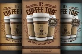 Coffee Shop Promotion Flyer Template Flyer Template Flyer Coffee Shop