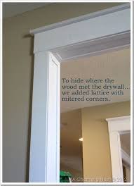 Maybe you would like to learn more about one of these? Diy Door Casing The Easy Way For Mom S Bathroom Area Diy Door Diy Door Casing Moldings And Trim