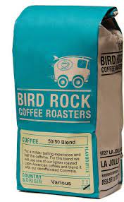 Bird Rock Coffee Roasters Coffee Bag Design Retro Packaging Vintage Packaging
