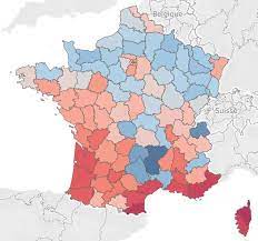 Marche pour le climat et mobilisation sociale en france : Temperature Moyenne Mensuelle Par Departement Data Gouv Fr
