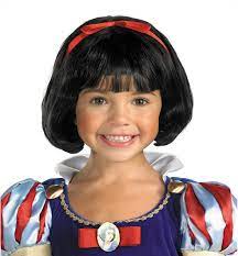 Disney Snow White Child Wig Kids Wigs Snow White Hair Wigs