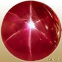 معرفی خصوصیات سنگ و کانی یاقوت سرخ ستاره ای Star Ruby