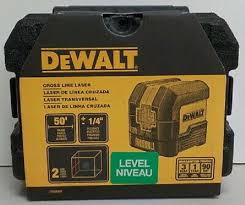 The dewalt dw088k line laser can be used in a wide range of external layouts when used with the optional detector. Dewalt 50 Cross Line Laser Level Dw08801 For Sale Online Ebay