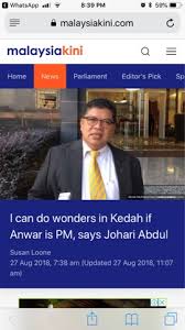 Jangan tunggu lagi tempah sekarang kerana ada yang telah booked untuk tahun depan!! Benarkah Johari Abdul Akan Ganti Mukhriz Jika Anwar Jadi Perdana Menteri Shahbudin Dot Com