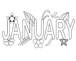 Printable flash cards illustrating months of the year click on the thumbnails to get a larger, printable version. Free January Coloring Pages Printable