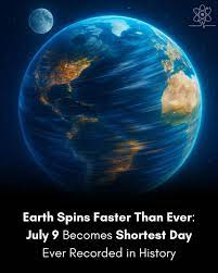 Earth's rotation may lose a second in 2029