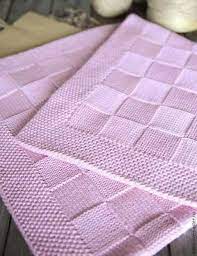 looks like checkerboard pattern with alternating blocks of stockinette and reverse stockinette baby knitting patterns battaniye desenler