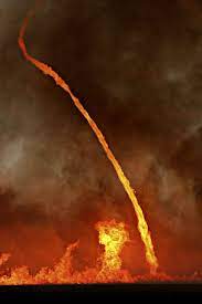 But all such storms are related in that they involve a mass of air rotating rapidly around a central axis. A Fake Version Of A Fire Tornado That Took Place In Canberra S Bushfires In 2993 Economic And Environmental Impact Fire Whirl Fire Tornado Amazing Nature