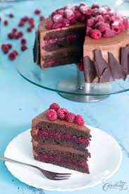 Chocolate Raspberry Cake Recipe Chocolate Raspberry Cake Easy Vanilla Cake Recipe Cake Recipes