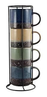 Hi guys, i am going to show video review on the top 6 best glass coffee mug in 2021 on the market. House 2 Home 4 Piece Stackable Coffee Mug Set Walmart Com Walmart Com