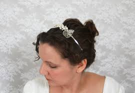 Fresh Water Pearl and Swarovski Crystal Headband