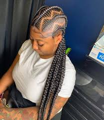 Tresses Coiffures Afro Americaine Facile Africanhai Coiffures Afro Enfants Coiffure Afro Coiffure Natte Africaine Produit Cheveux