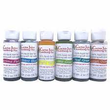 Cactus juice stabilizing dye is only for use with stabilizing resin!! Cactus Juice Stabilizing Resin And Dyes Cactus Juice Stabilizing Dye 2 Oz Net Weight
