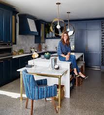 When using a mosaic tile as an accent, you can create any kind of pattern you like, such as this ticking stripe effect that combines varying widths of long bands with a smaller square band in the centre. Sarah Richardson Kitchen Designs Ksa G Com