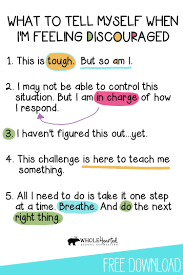 Free Parents Can Use This Free Growth Mindset Coping Statements Poster With Children At Home In 2020 Feeling Discouraged Social Emotional Learning Coping Skills