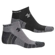 2 Pair Under Armour No Show Golf Socks Men S Shoe Size 9 12 5 Black 783466264338 Ebay Golf Socks Mens Men Shoes Size Mens Socks
