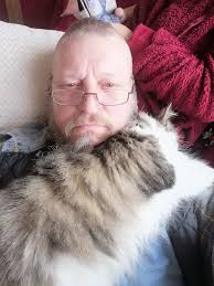 Shy little floof walking himself!