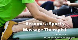 Becoming A Sports Massage Therapist : Massage Pro Football/Baseball Players  | Massage School Notes