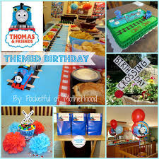 Themed Thomas The Train Birthday Party Ideas For Toddlers Thomas And Friends Themed Birthday Party Thomas Birthday Parties Trains Birthday Party First Birthday Themes
