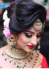 Indian Wedding Style Inspiring Ladies Best Bridal Makeup Indian Bridal Hairstyles Bridal Makeup Looks