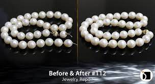Before After 112 Pearl Restringing My Jewelry Repair Jewelry Repair Pearls My Jewellery