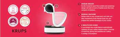 Start by selecting your coffee machine on the website & download a user manual or quick start guide. Nescafe Dolce Gusto Kp170540 Infinissima Coffee Pod Machine By Krups Red Amazon Co Uk Kitchen Home