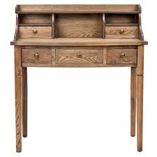 El Color Marron En Decoracion Writing Desk Design Desk Design Furniture