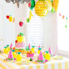 Fiesta Tematica De Frutas Y Colores Para Bebes Fiestas Y Cumples