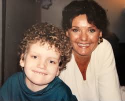 Besties! Russell Johnson, Dreama Denver, and Dawn Wells. Dreama recalls  this trip to Atlanta for an appearance around 1996. Dreama's son Colin was  also along for the trip as seen here with