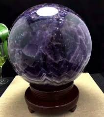 Ebay Sponsored 197mm Natural Dream Amethyst Crystal Sphere Ball Orb Gem Stone A3 16 Amethyst Crystal Crystal Sphere Sphere Ball