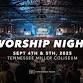 Worship Nights at Miller Coliseum
